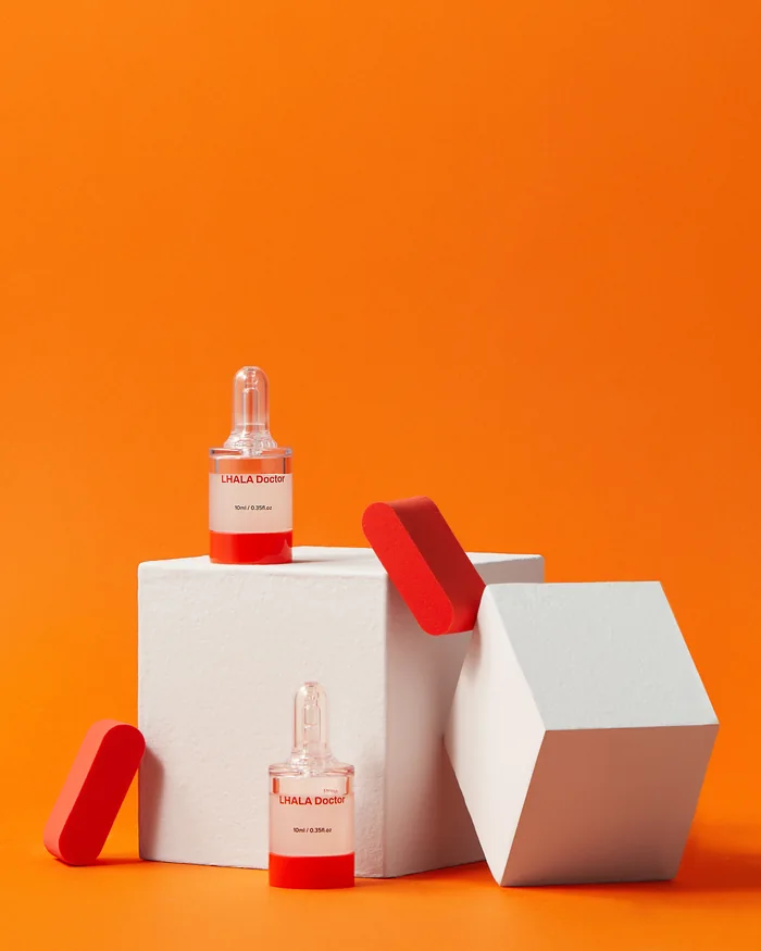 LHALA Doctor ampoules on the brand orange