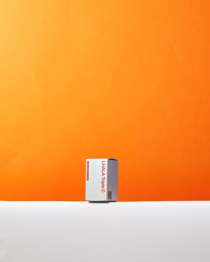 LHALA Triple C box on the brand orange